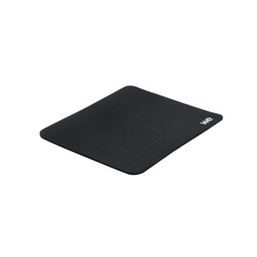 Box de 50 Tapis de souris WE basique noir, Tapis 23 x 19 x 0,3 mm, Base antidérapante, tapis souple