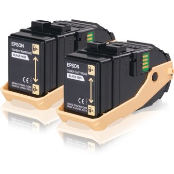 EPSON Pack 2 cartouches Toner Noir 2x7 500 pages