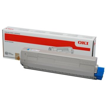OKI Cartouche Toner C831 Cyan 10 000 pages