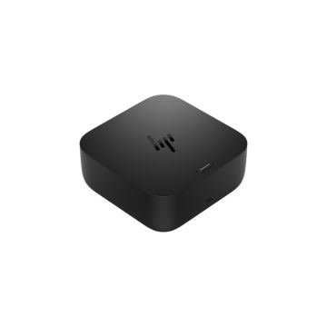 Station d'Accueil HP G6 1 port USB Type-C 10 Gbit/s 1 port USB Type-A 10 Gbit/s 2 ports USB Type-A 5 Gbit/s 1 port HDMI 2.1 2 ports DisplayPort Docking 9X3V1UT