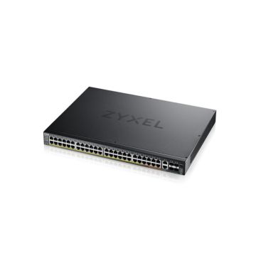 Zyxel XGS2220-54FP - Switch L3 40xPoE+/10xPoE++ 48x1G RJ45 2x10mG RJ45, 4x10G SFP+ incl. 1 yr NebulaFlex Pro.