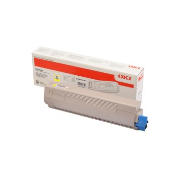 OKI Cartouche Toner C833/C843  Jaune 10 000 pages 
