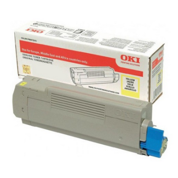 OKI Cartouche Toner C823/C833/C843 Jaune 7000 pages