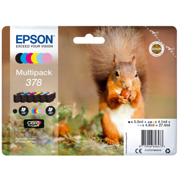 EPSON Multipack 378 6 couleurs