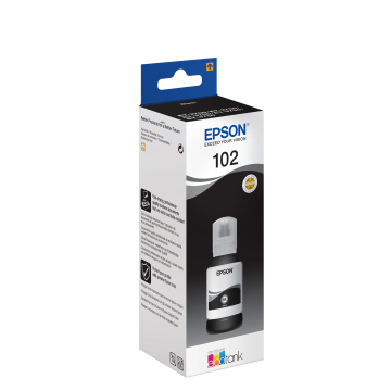 EPSON Bouteille Encre Ecotank 102 Noir Pigment 127ml