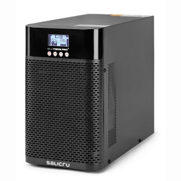 Salicru Onduleur SLC-3000-TWIN PRO2 - Stand Alone SHUCKO  Onduleur Tour, 3000VA, On-line Double conversion, USB, Slot SNMP 699CA000009
