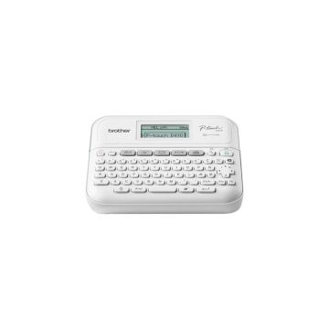 BROTHER PT-D410VP Etiqueteuse 18mm, 5 lignes, 20mm/s,180dpi, USB, malette transport, adaptateur secteur