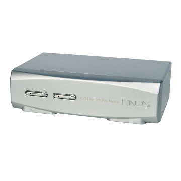Switch KVM DisplayPort 1.2, USB 2.0 & audio, 2 ports