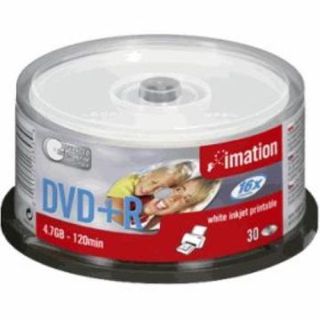 IMATION Spindle de 30 DVD+R 16x 4.7 Go imprimable JE