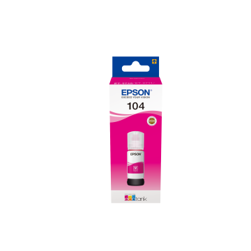 EPSON 104 EcoTank Magenta ink bottle