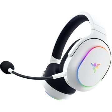 RAZER Barracuda X Chroma Blanc Casque Gaming sans Fil - Multiplateforme - Design Ergonomique - Microphone Cardioïde - USB-C