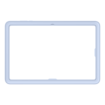 Coque avec bords renforcés fonction Stand Coloris Bleu pour Galaxy Tab S11 Ultra EF-JX930CLEGWW
