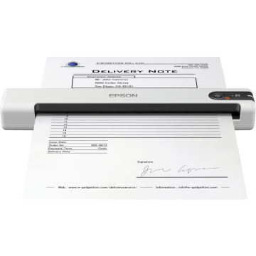 Epson WorkForce DS-70 - Scanner mobile blanc en USB