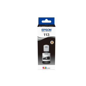 EPSON Bouteille encre Ecotank 113 Noir 127ml