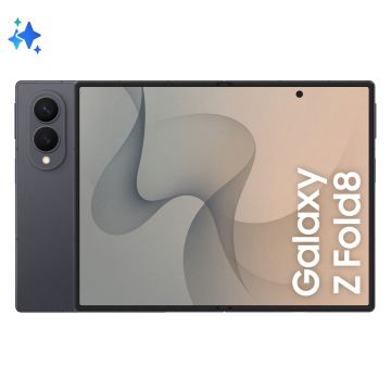 Smartphone Galaxy Z Fold8 GRAPHITE Snapdragon 8 Elite Gen5 12Go 256Go Ecran Pliable 7,6'' et 5.5'' 120hz Dynamic AMOLED 2X AI intégrée Batt 4800mAh SM-F971BZKBEUB