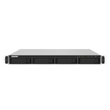 Serveur NAS QNAP TS-432PXU-2G 1U/AL-324/2GoRam/512MoFlash 4x2.5/3.5 SATA 6Gbps/2x10GbE SFP+ 250W redondant -Garantie 3 ans.
