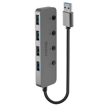 Hub USB 3.0, 4 Ports