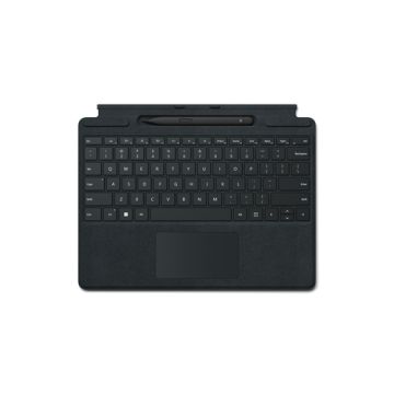 Stylet + Clavier Microsoft Noir Compatible pour Surface Pro 8 et 9 / 8X8-00004