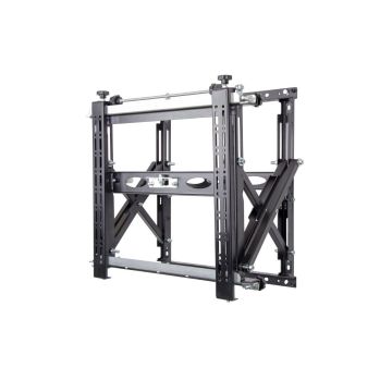 Support mural à écran plat pop-out robuste Capacité 125Kg VESA 600 x 400 mm - Couleur Noir BT8310XL/B
