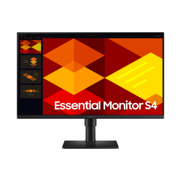 ECRAN 27 Samsung S40GD Noir 1920x1080 IPS 16:9 5ms 250cd/m² 100Hz 2xHDMI 2xUSB DisplayPort Haut-parleurs 1W Pied Inclinable Orientable Pivotable LS27D406GAUXEN