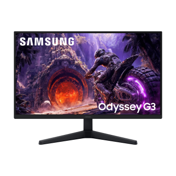 Ecran 27 Samsung Noir Gaming Odyssey G3 G30H 1920x1080 16:9 IPS 250cd/m2 200Hz 1ms 1000:1 HDMI Displayport Casque Pied inclinable LS27HG302EUXEN"