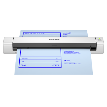 BROTHER DS640 Scanner mobile A4 15ppm, 600x600dpi, USB 3,2, alimentation USB C