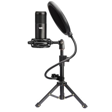 Microphone USB pr steaming trépied réglable inclus filtre anti-pop inclus