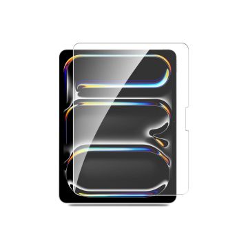 Verre Trempé tablette APPLE iPad PRO 11'' 2024 - Film de protection Anti-Rayures - 9H - Anti-Bulles d'air - Ultra résistant