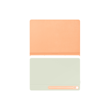 Smart Book Cover Coloris Orange pour Galaxy Tab S10 FE+  EF-BX620POEGWW