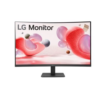ECRAN LG 32 Noir 32MR50C-B 16:9 VA Incurvé 1500R 5ms 1920×1080 250cd/m2 100Hz 3000:1 2xHDMI 1xVGA sortie casque 3 pôles VESA 100x100 Black Stabiliz Inclinaison