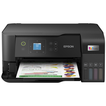 EPSON EcoTank ET-2840 MFP Jet d'encre Couleur A4 rechargeable 15ppm/8ppm, Wifi, USB, 100f