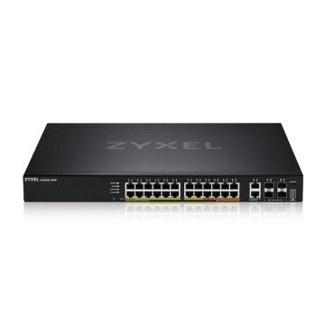 Zyxel XGS2220-30HP - Switch L3 16xPoE+/10xPoE++, 24x1G RJ45 2x10mG RJ45, 4x10G SFP+ Uplink incl. 1 yr NebulaFlex Pro 400W PoE.