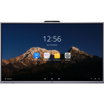ECRAN HIKVISION 75'' LFD 4K Interactive 3840x2160 45pts 350 cd/m² 6 ms 60 Hz 2xHDMI 2xUSB 1xUSB-C RS-232 RJ45 Caméra intégrée 8 MP Android 11