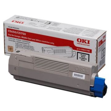 OKI Cartouche Toner C5650 Noir 8 000 pages