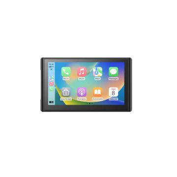Ecran Carplay & Android auto 7'' - Support magnétique - Chargeur allume cigare et cable d'alimentation inclus