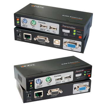 Extender KVM Combo Cat.6 VGA, USB & PS/2, 300m