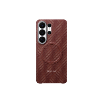 Coque en fibre de carbone Magnet Samsung pour Galaxy S26 Ultra couleur Corail EF-KS948SREGWW