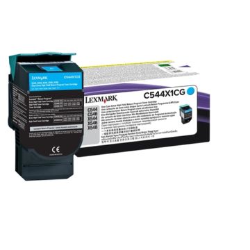 LEXMARK Cartouche Toner C54X Cyan 4 000 pages LRP