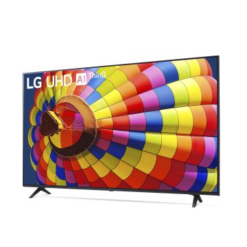 SMART TV LG 65 LED 4K UHD 3840x2160 HDR 50/60hz 3xHDMI 2xUSB Wi-Fi Bluetooth Son 20W WebOS 24 Airplay 2 Chromecast Télécommande Magic Remote Pied 2 pôle