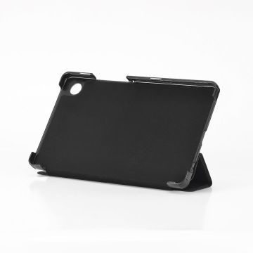 Etui WE pour tablette Samsung Galaxy Tab A9/A11 8,7" 2025 - Noir - Rabat aimant&eacute; - Fonction support 