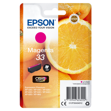 EPSON Encre Magenta Claria Premium Oranges 33