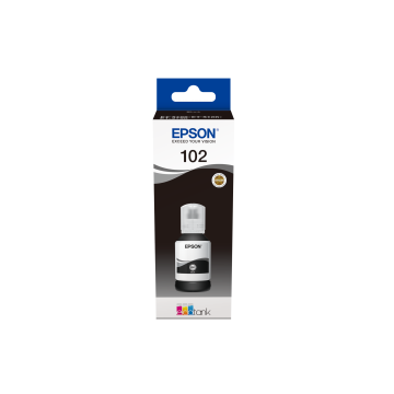 EPSON Bouteille Encre Ecotank 102 Noir Pigment 127ml