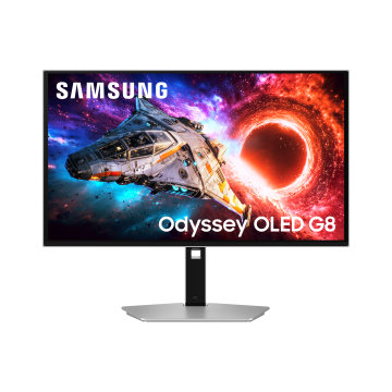 Ecran 27'' Samsung Noir ODYSSEY OLED G8 G80SH QD-OLED UHD 240Hz USB-C DP2.1