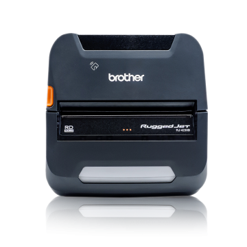 BROTHER RJ4230BL Imprimante mobile 4 pouces Bluetooth pour reçus et étiquettes avec batterie - DEDIEE PARTENAIRE