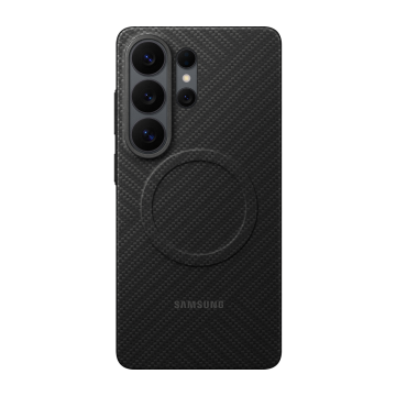 Coque en fibre de carbone Magnet Samsung pour Galaxy S26 Ultra couleur Noir EF-KS948SNEGWW
