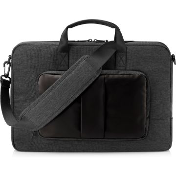 Sacoche HP Lightweight 15,6 Noir, Compartiment rembourré ordinateur 15,6, poche pour organisation à accès rapide, résistant à l'eau 
