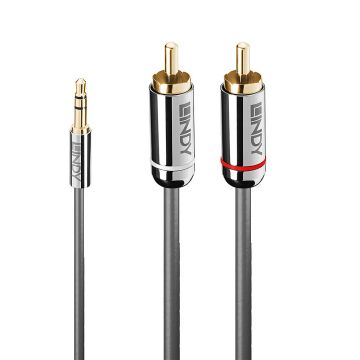Câble Audio Jack 3.5mm vers RCA, Cromo Line, 5m