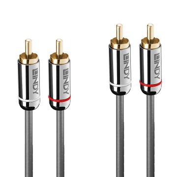 Câble Audio 2x RCA, Cromo Line, 10m