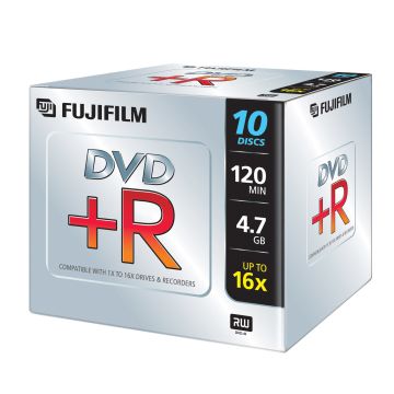FUJI 10 DVD+R 16X Data/video
