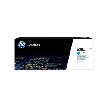 HP Cartouche Toner 658X Cyan 28 000 pages
